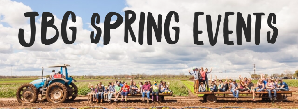 JBG Spring Events Banner