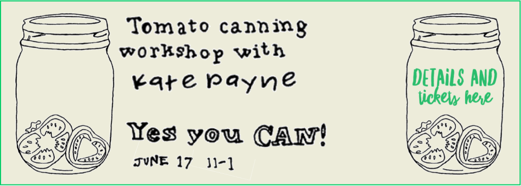tomato canning banner